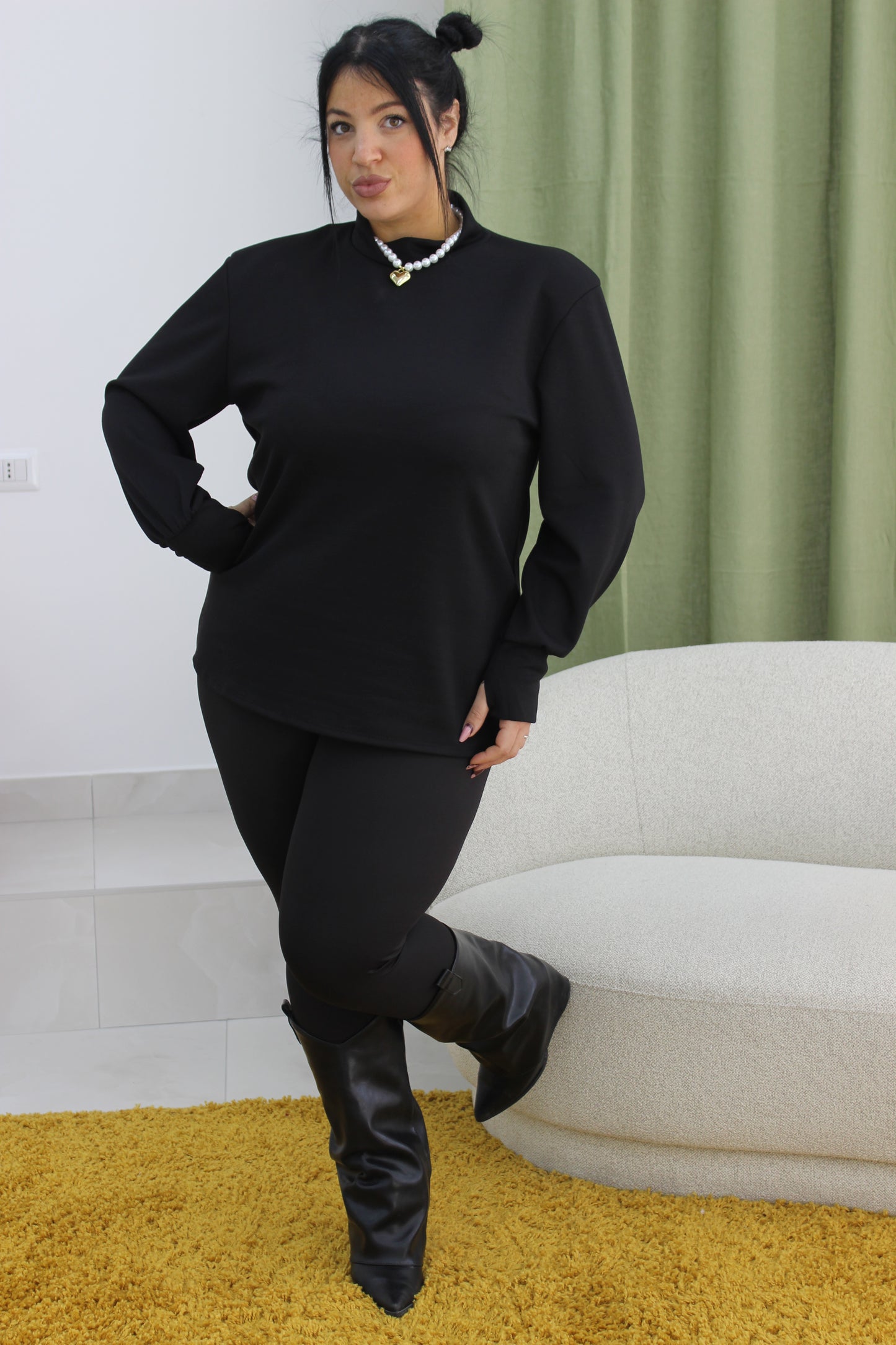 Leggings Curvy Model