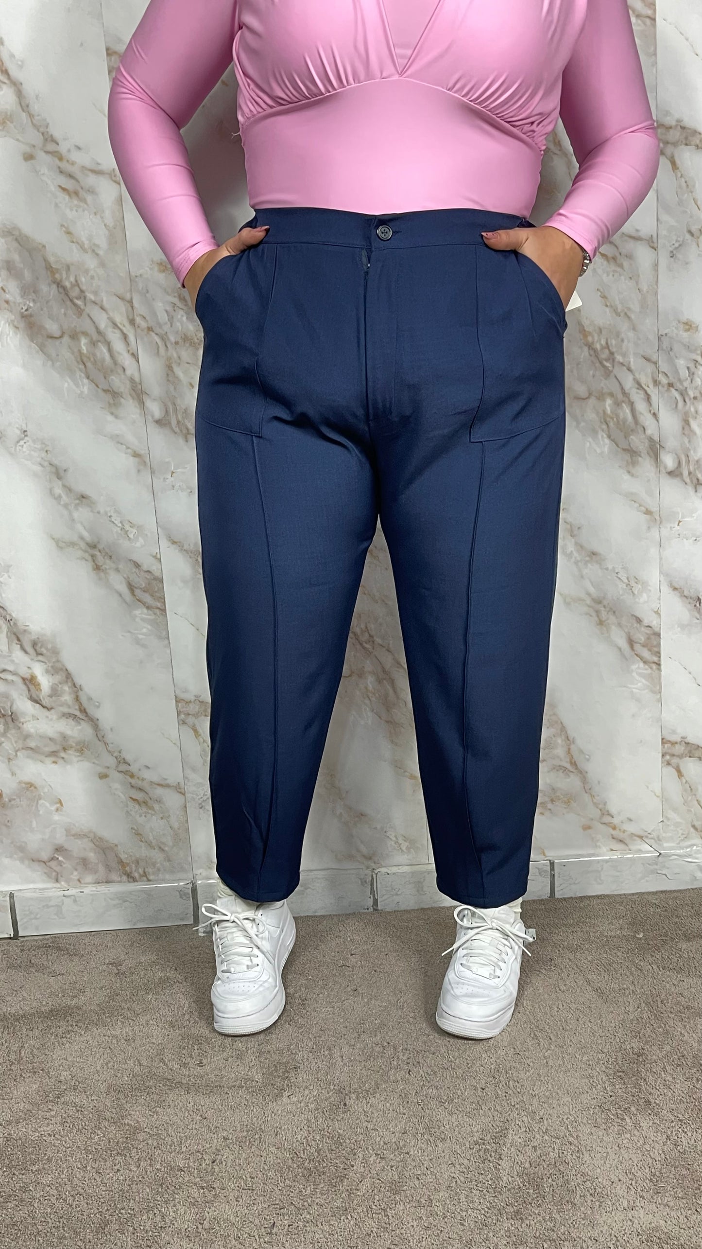 Pantalone Jey Curvy Blu