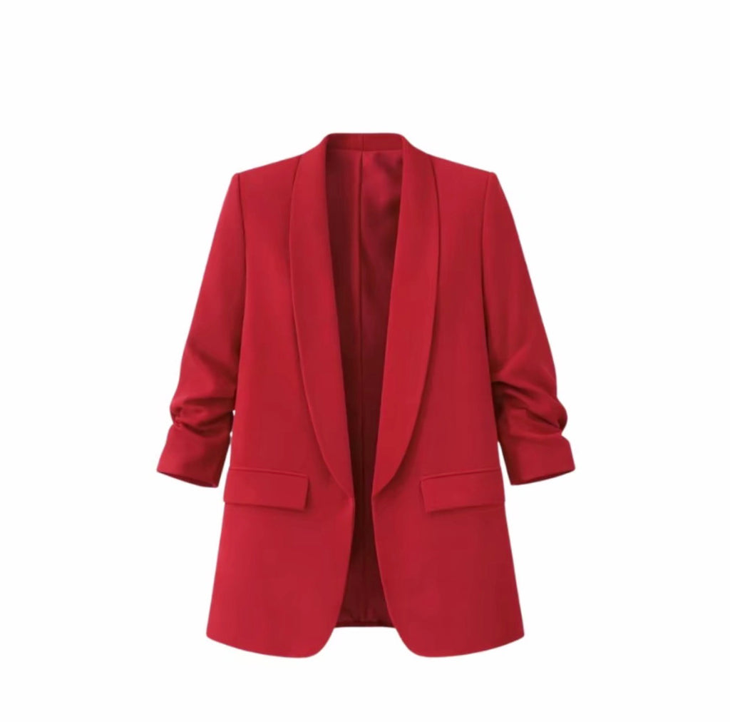 Giacca Drappeggio CURVY vari colori