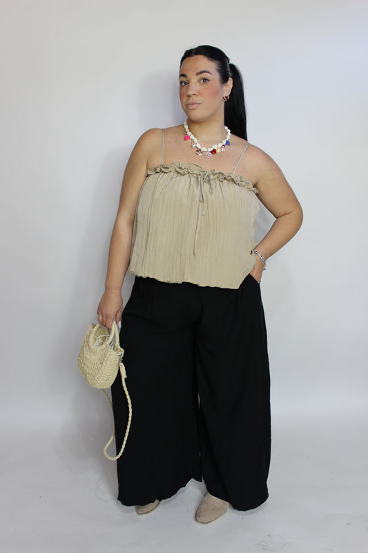 Pantalone Sorrento Curvy Nero