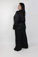 Coordinato Laila Curvy Nero