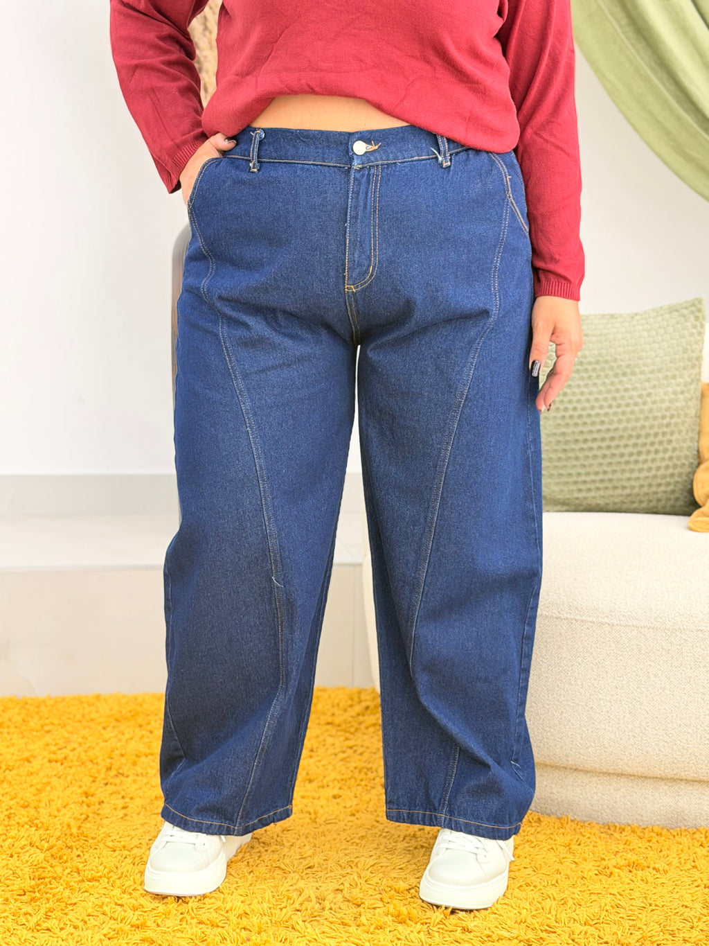 Jeans Three denim Curvy
