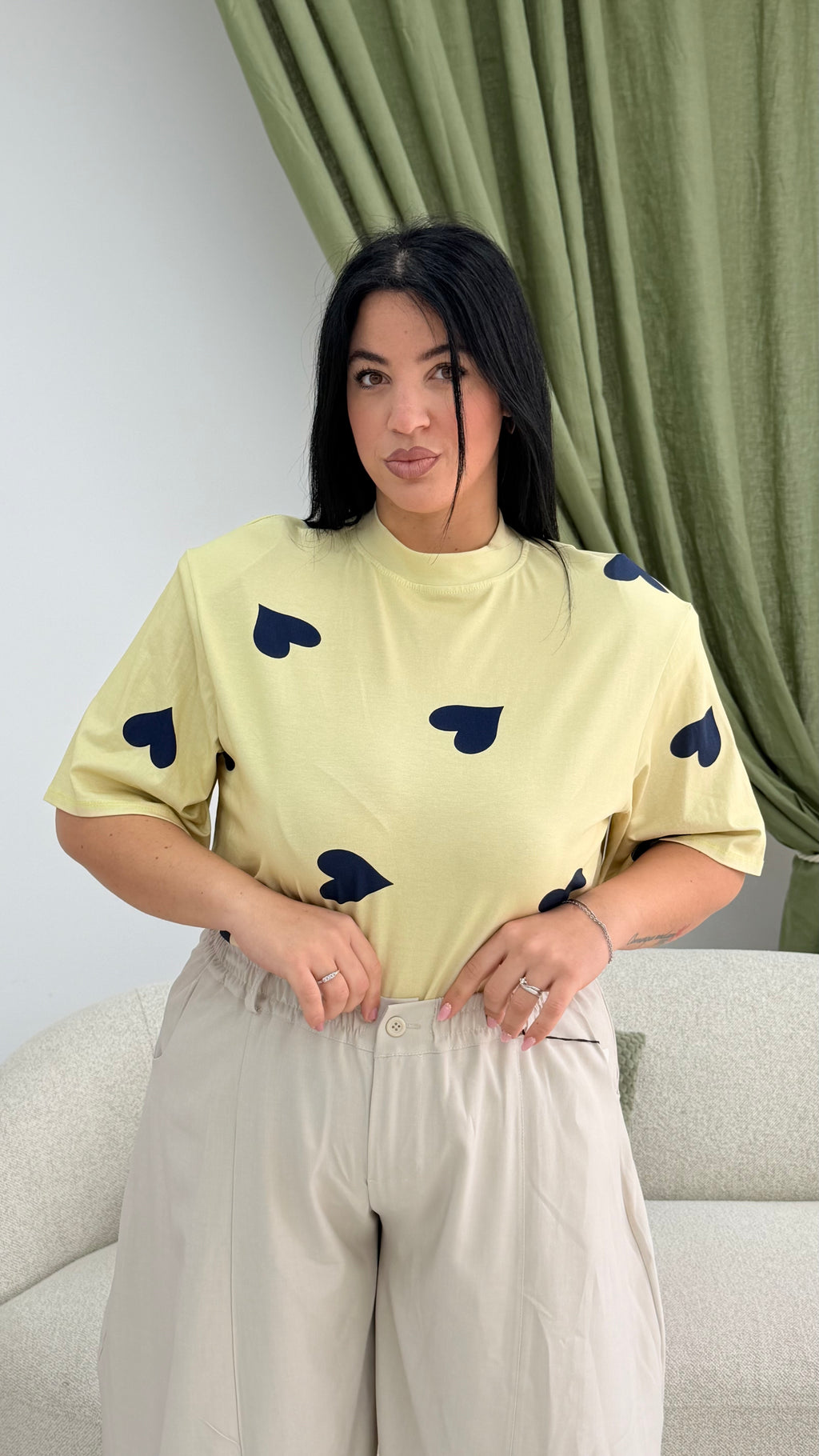 T-Shirt Regina di Cuori oversize