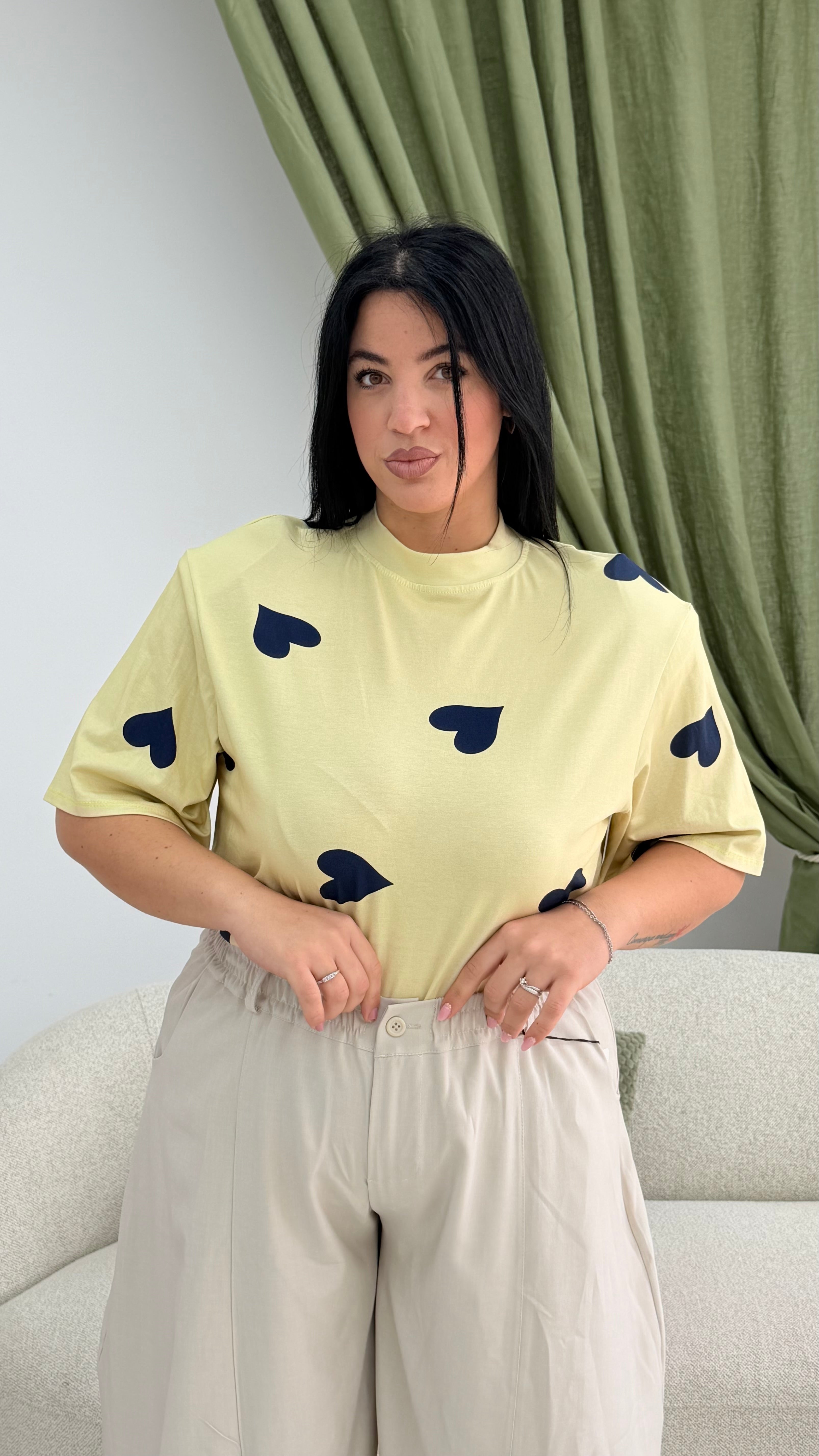 T-Shirt Regina di Cuori oversize