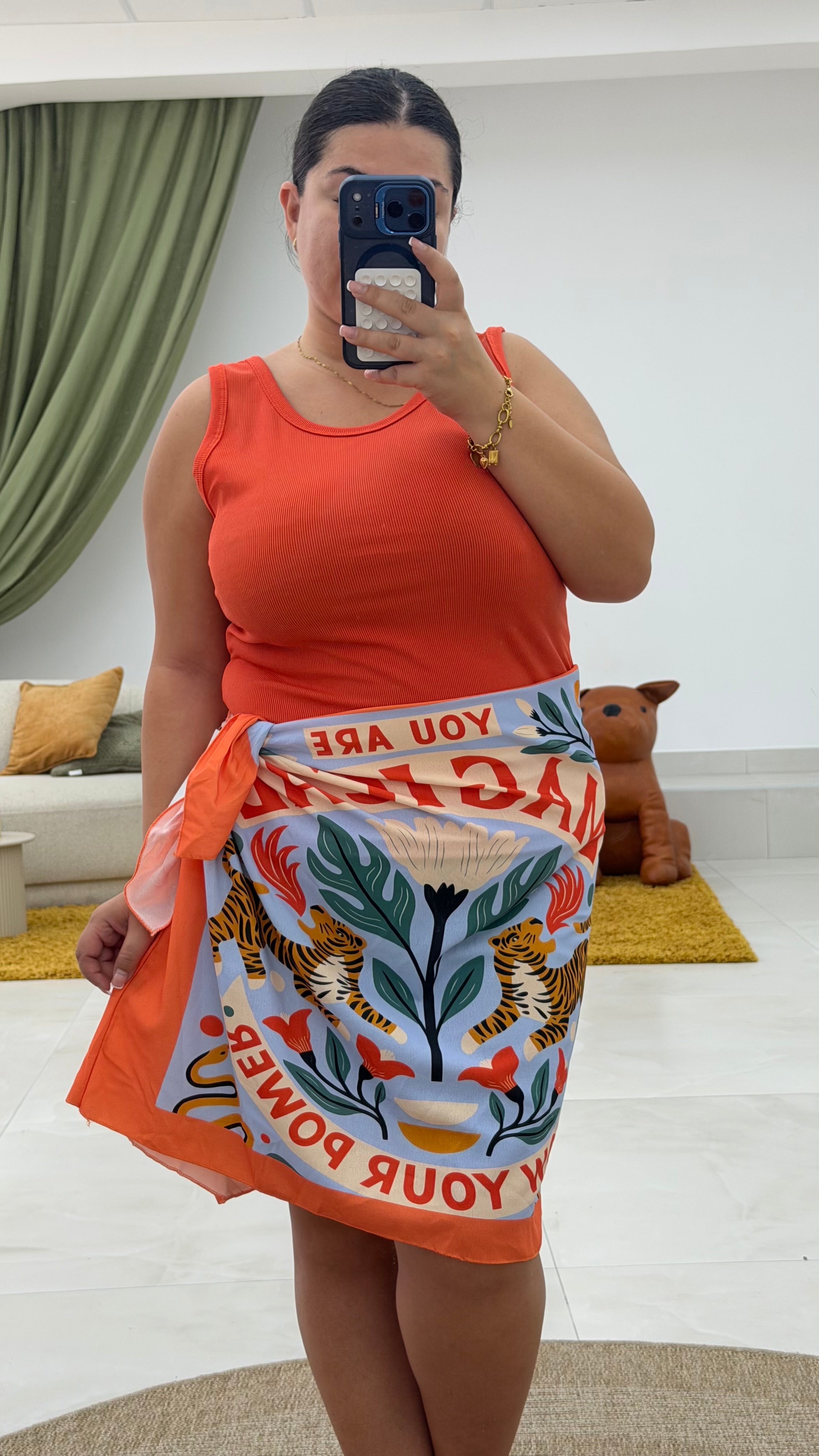 Gonna CORTA pareo CURVY