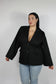 Giacca Coulisse Curvy Nera