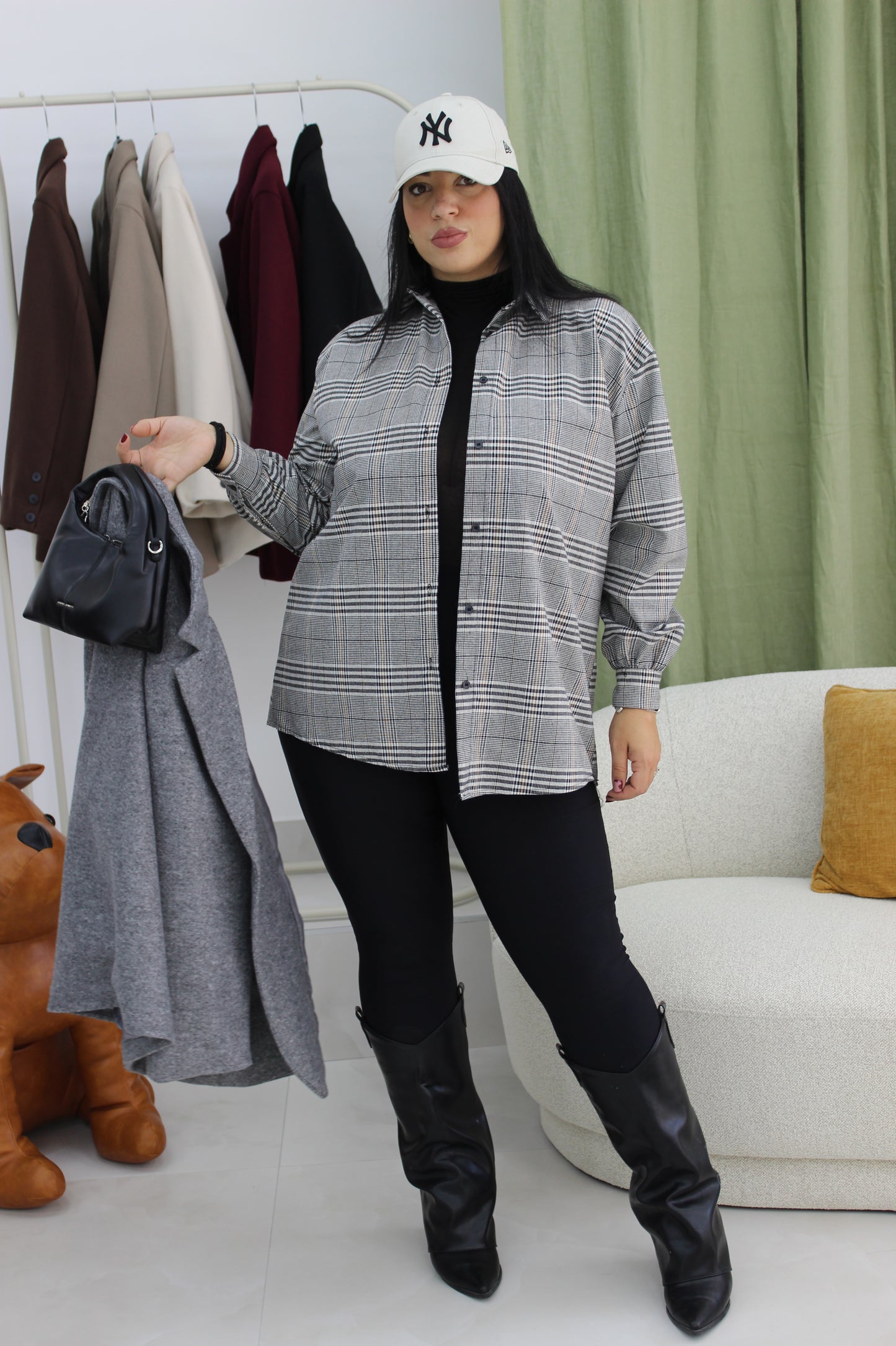 Camicia Sax oversize