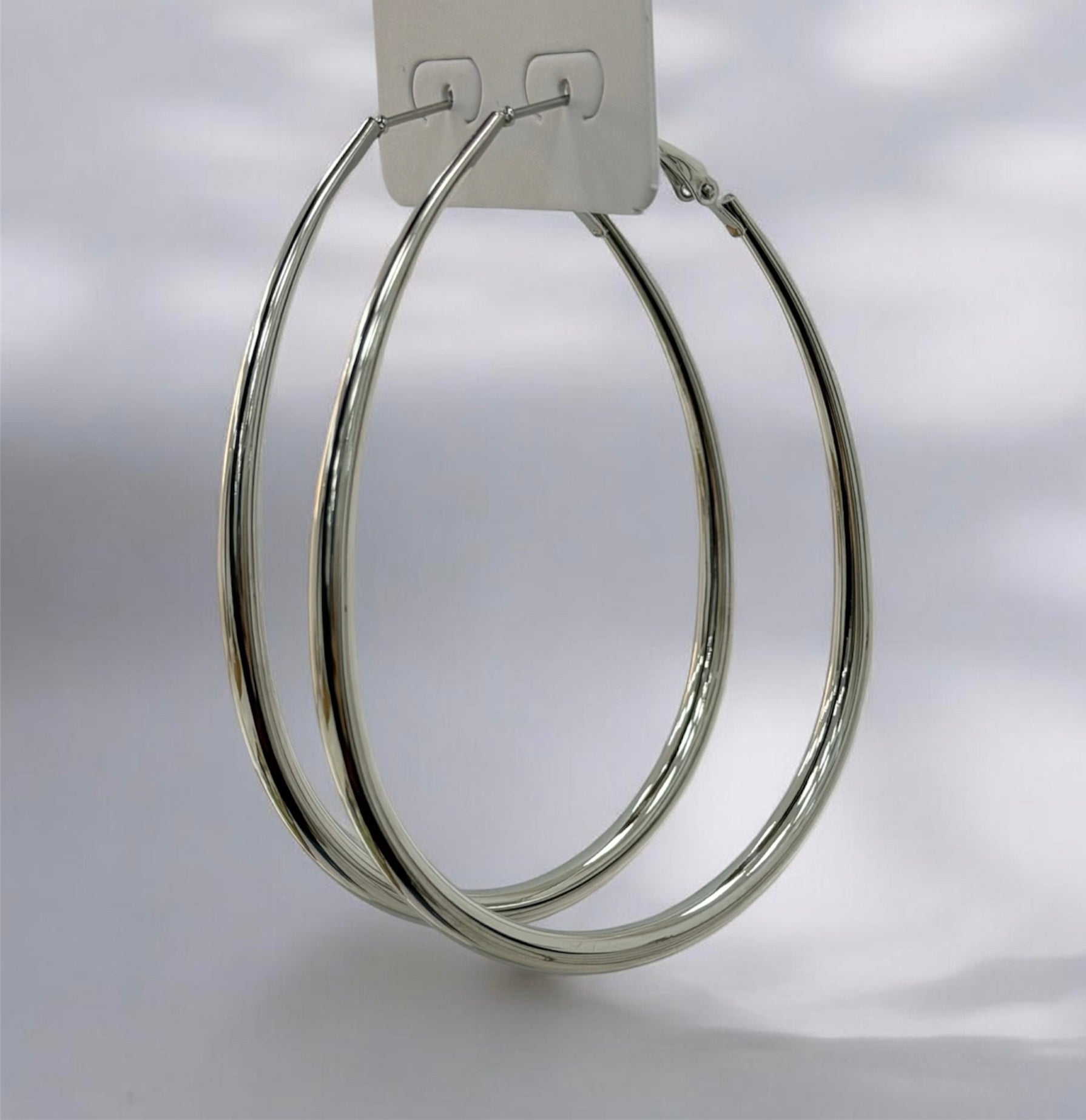 Orecchini cerchio ovale