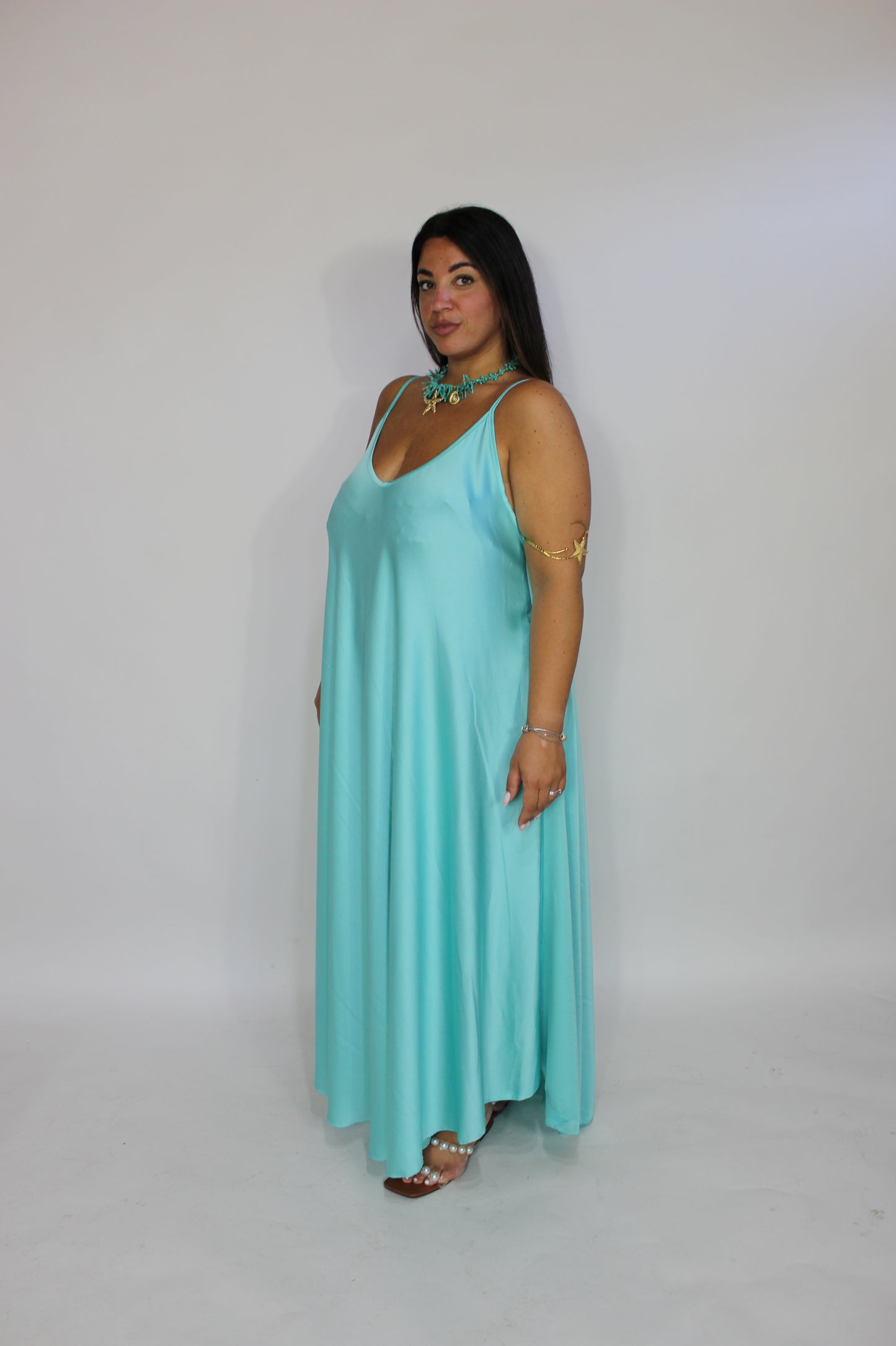Abito Seta VARI colori CURVY