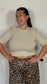 T-Shirt Crop Spallina Slim & Curvy vari colori