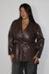 Trench ecopelle Curvy