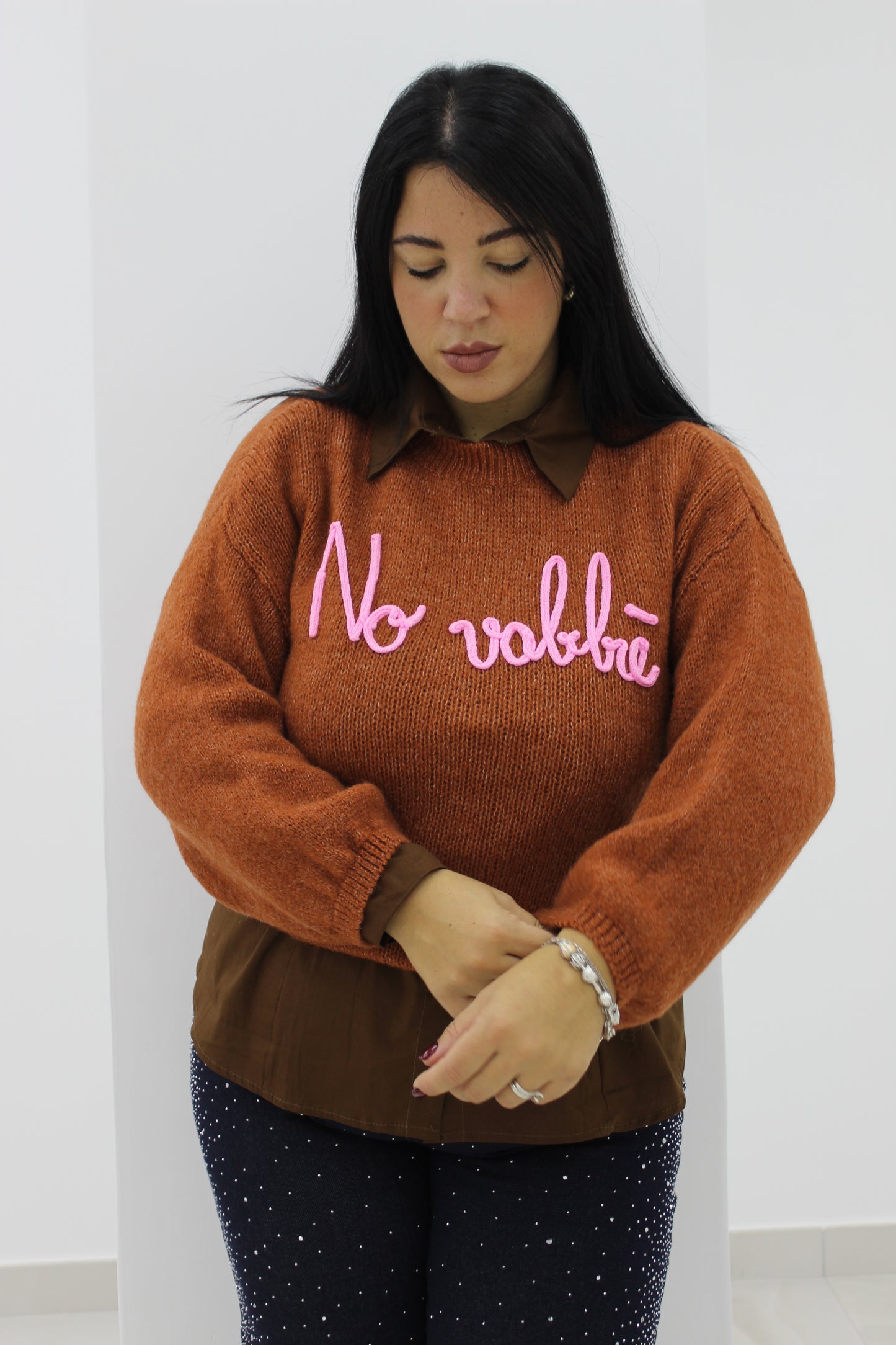 Pull NO VABBÈ oversize Vari colori