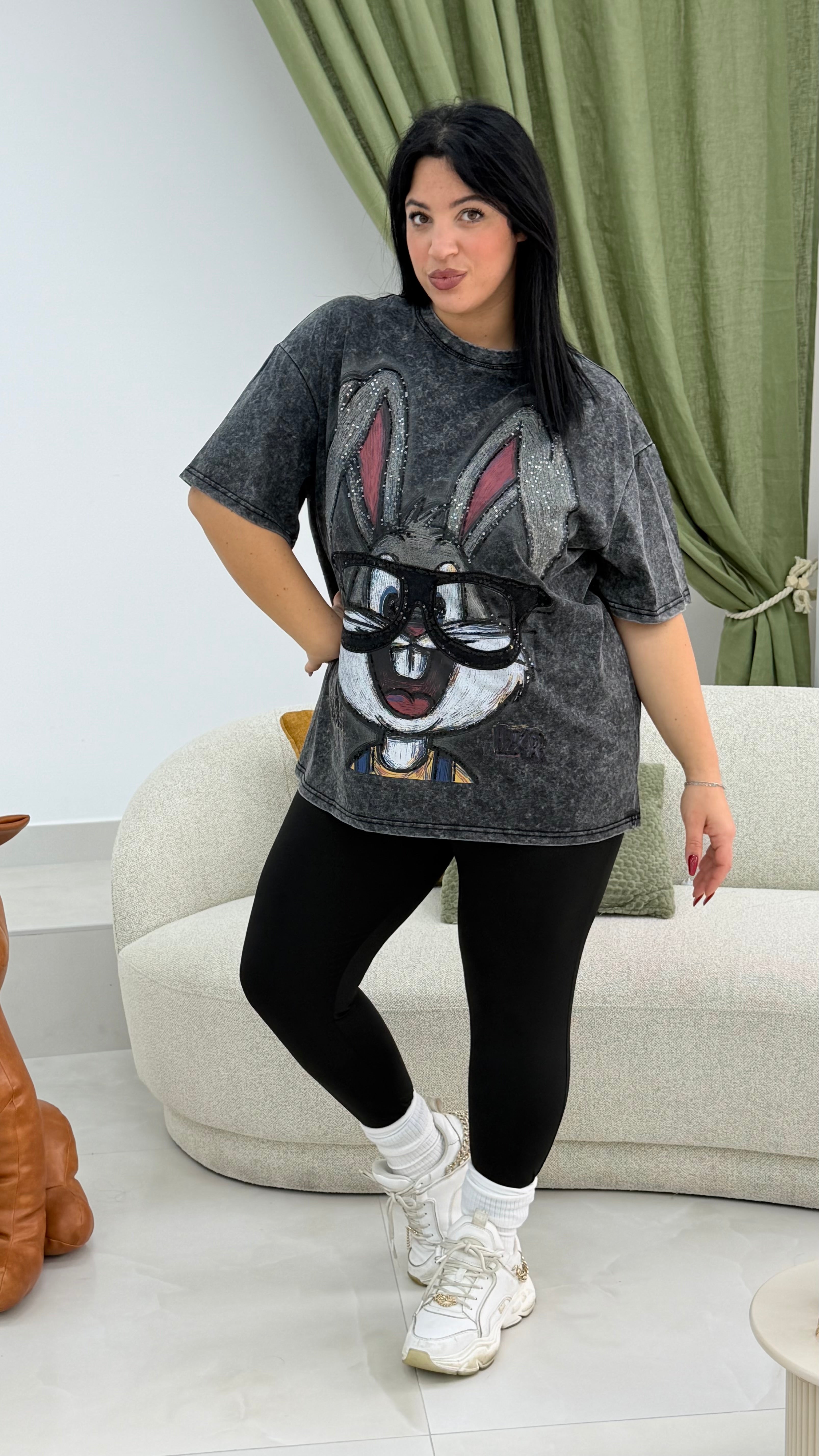 T-Shirt Bunny Oversize