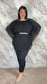 Blusa Strass oversize