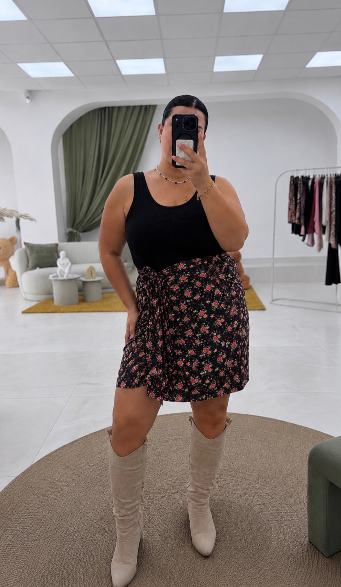 Gonna portafoglio fantasia Curvy