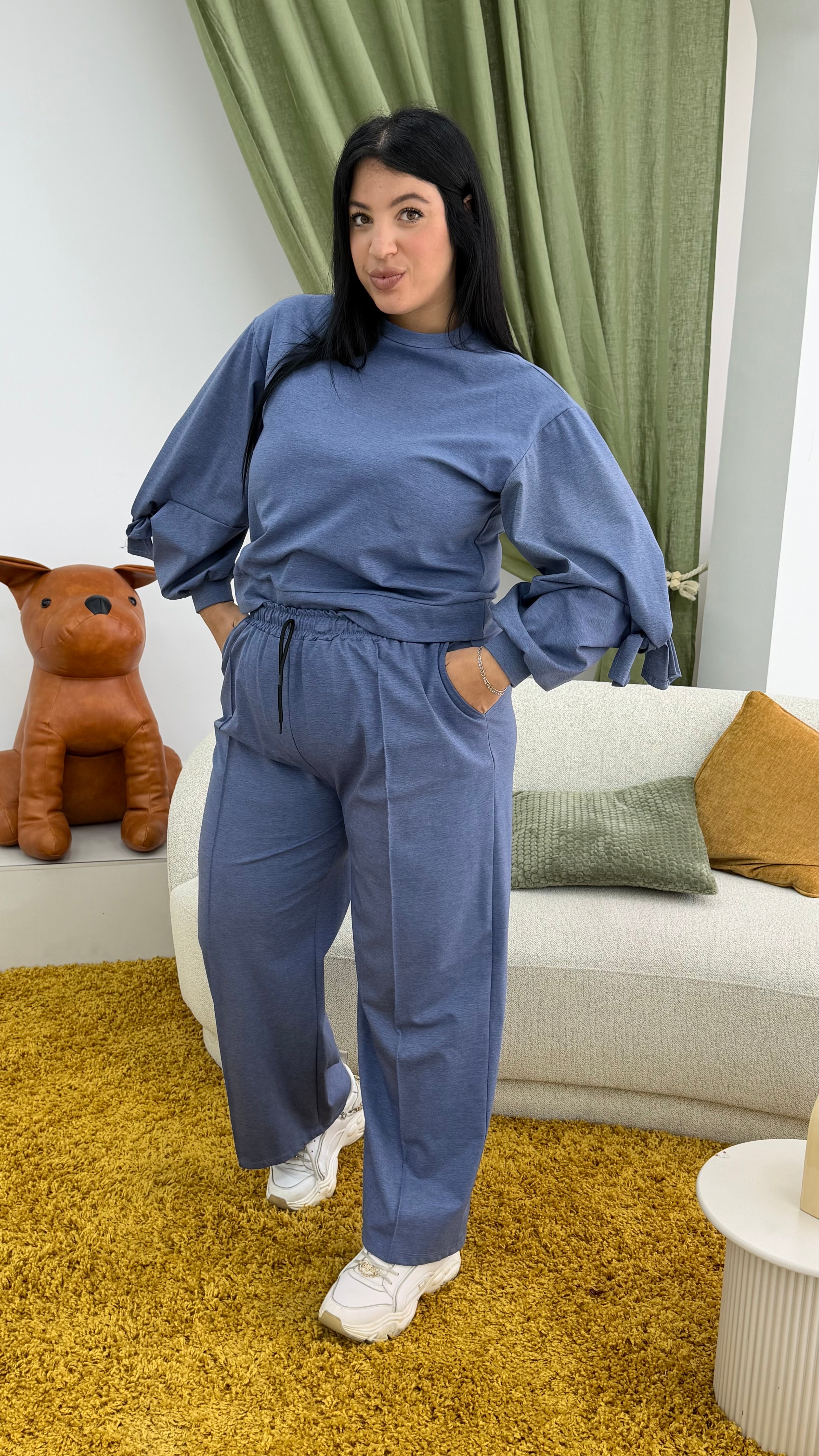 Coordinato tuta Curvy Color