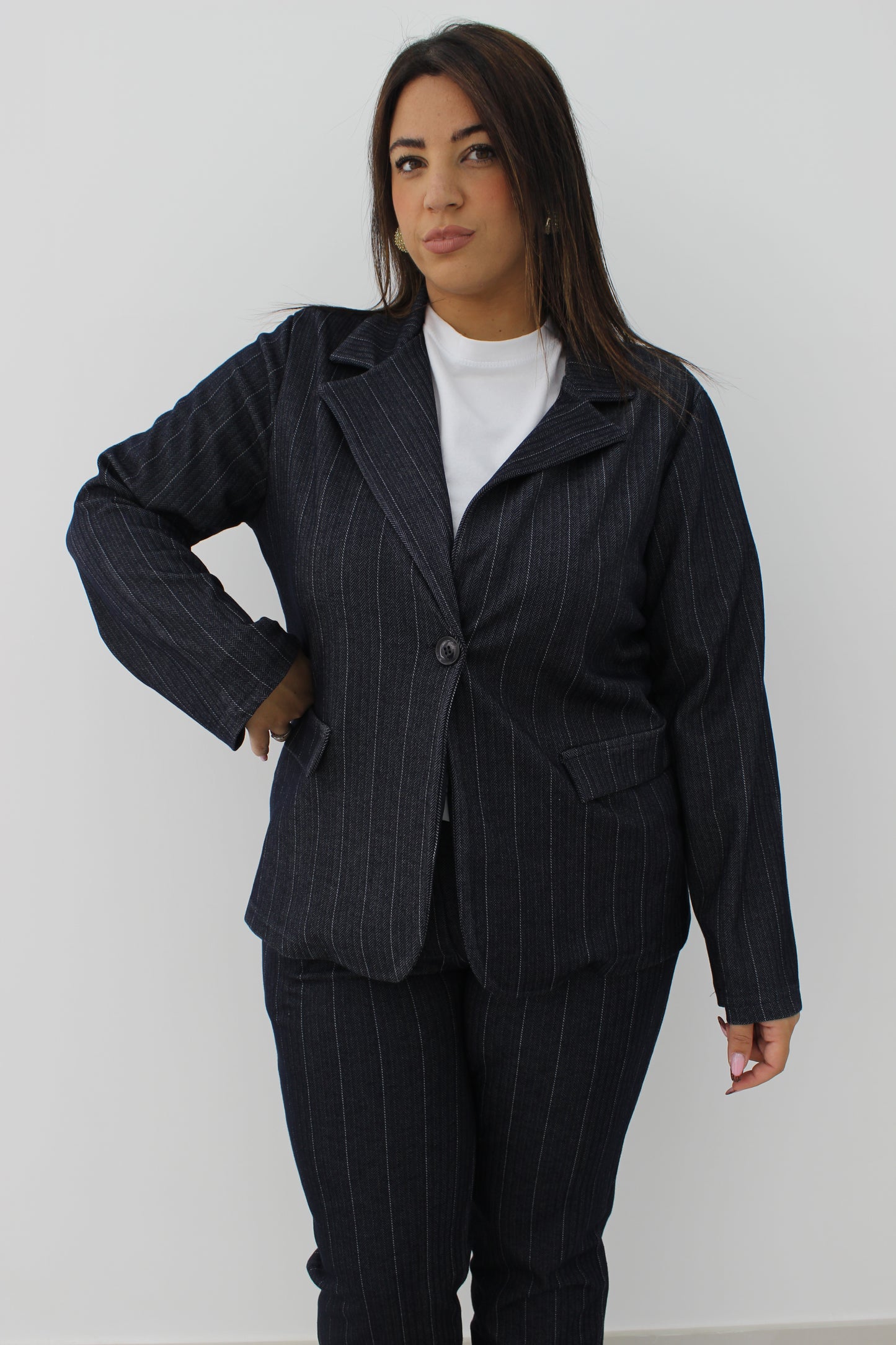 Tailleur effetto jeans CURVY