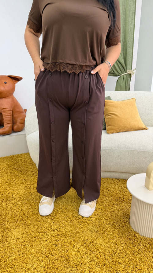 Pantalone bottoni CURVY PROMO