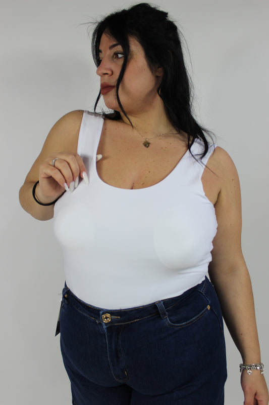 Body Mara Curvy Bianco