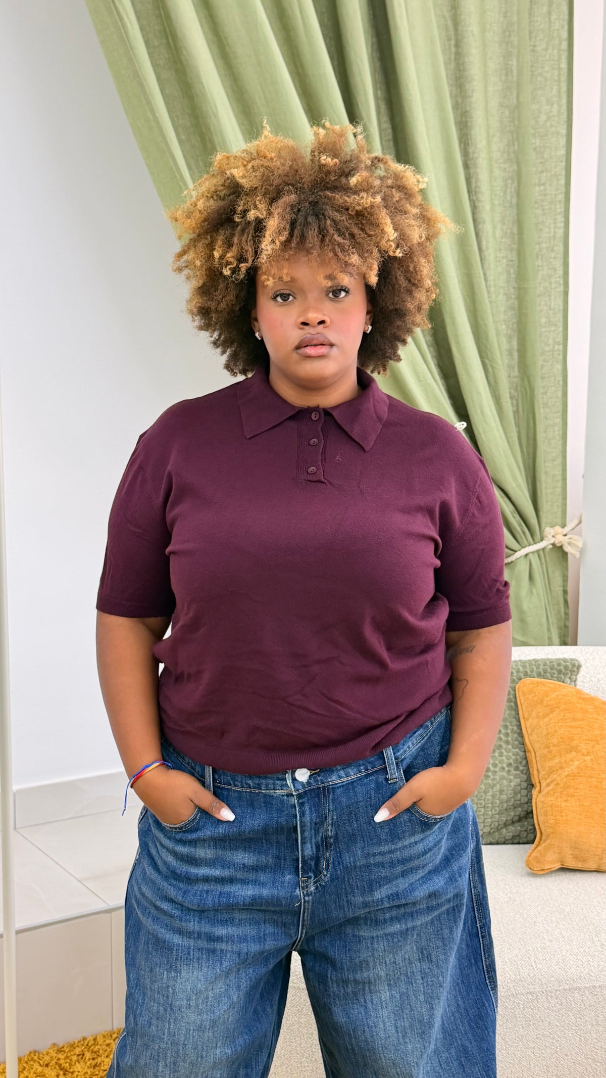 Polo lanetta rasata curvy