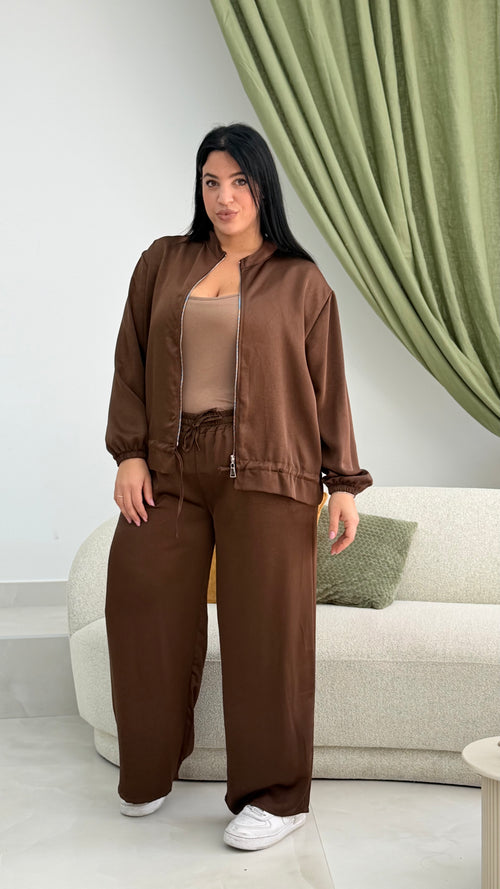 Coordinato Tuta raso Curvy