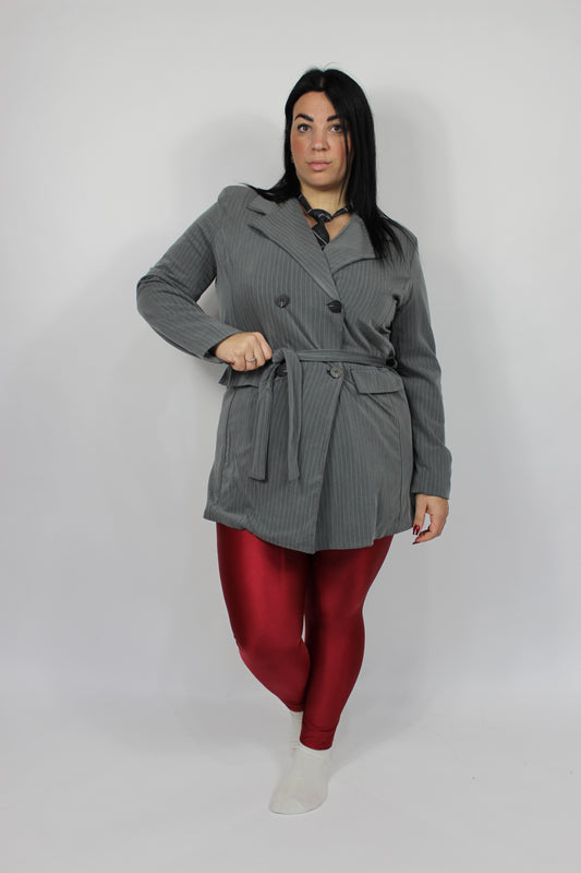 Giacca Jex Curvy Grigio