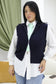 Gilet in lana con zip Slim & Curvy