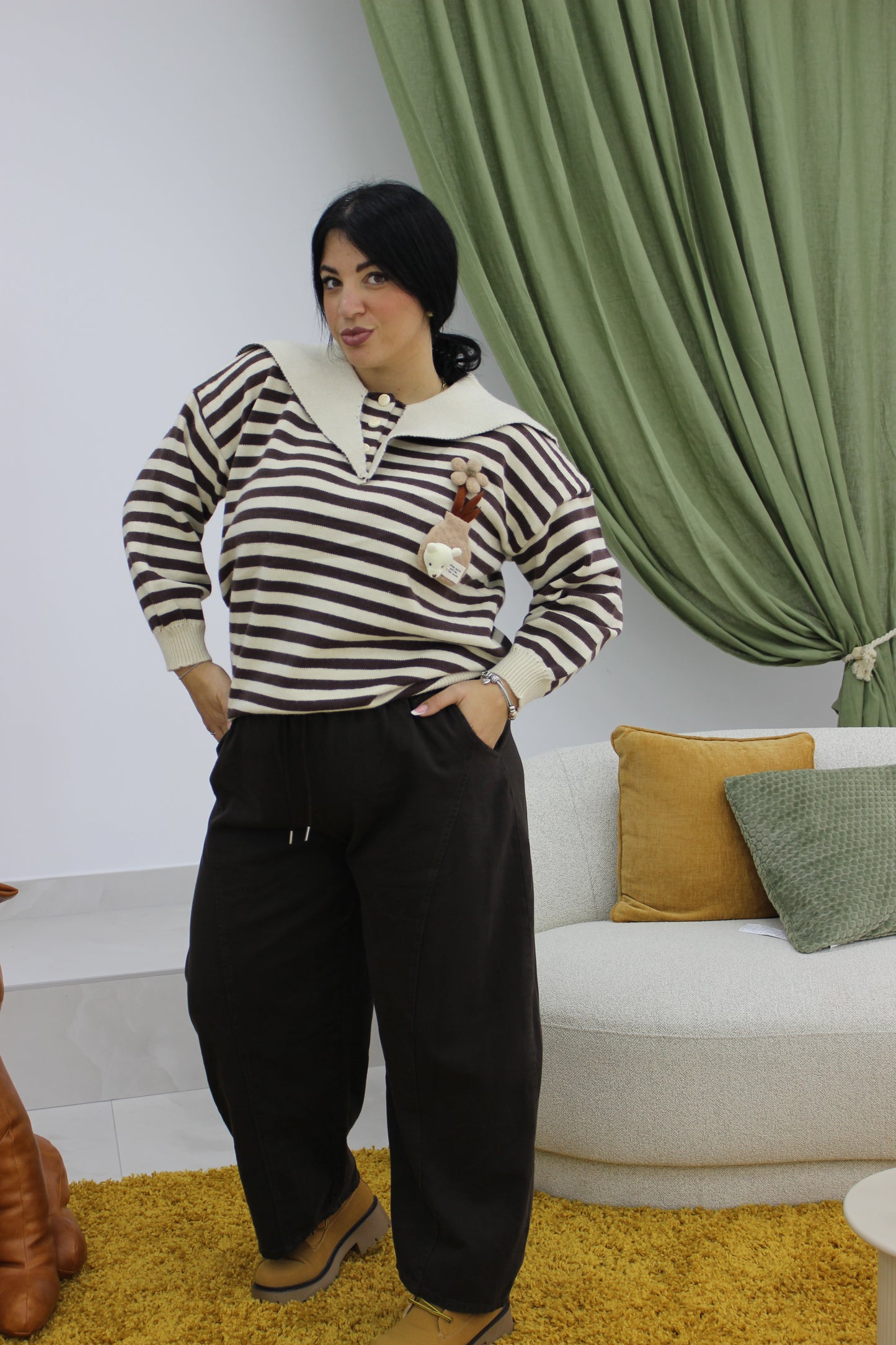 Maxi Pull Panda oversize