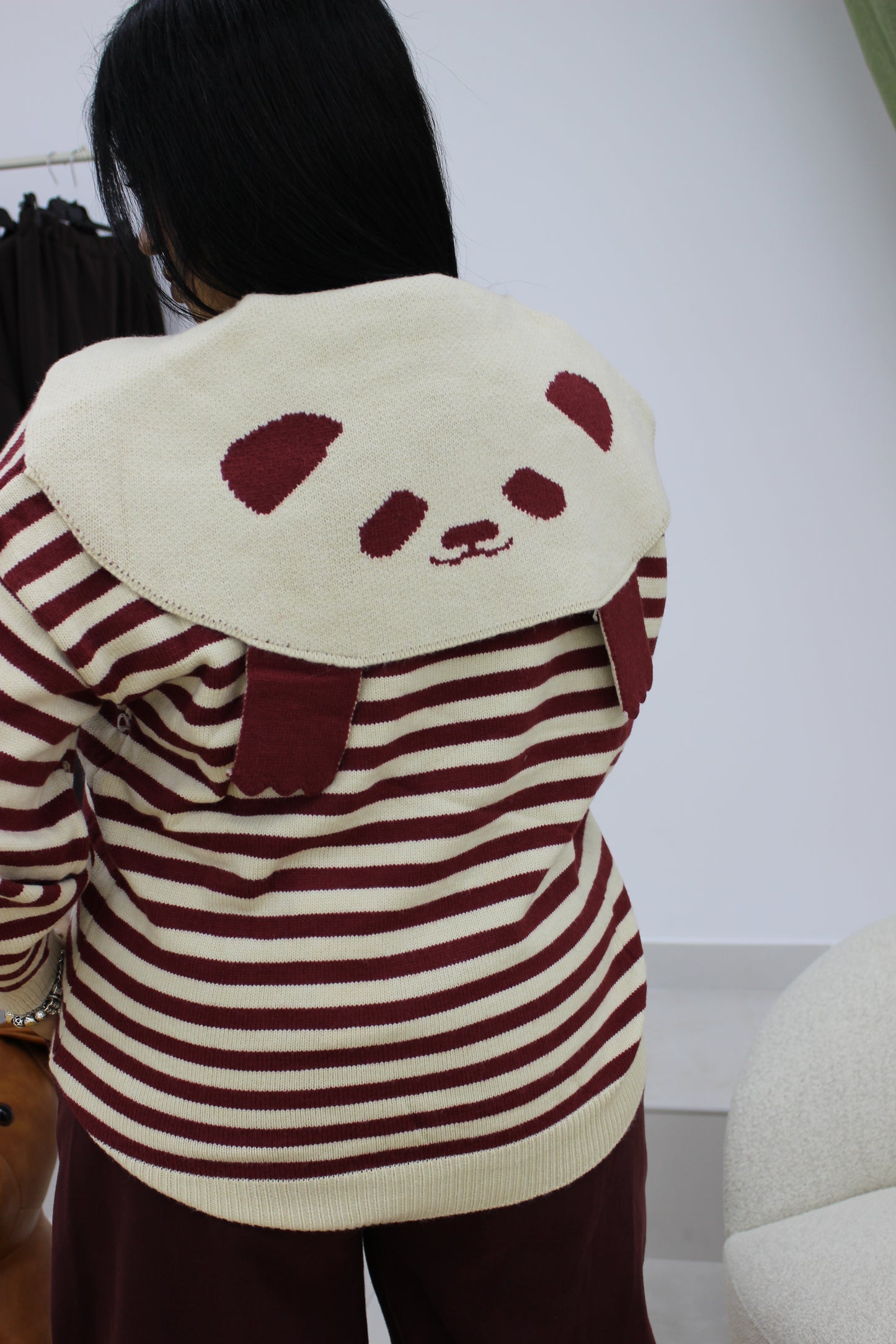 Maxi Pull Panda oversize
