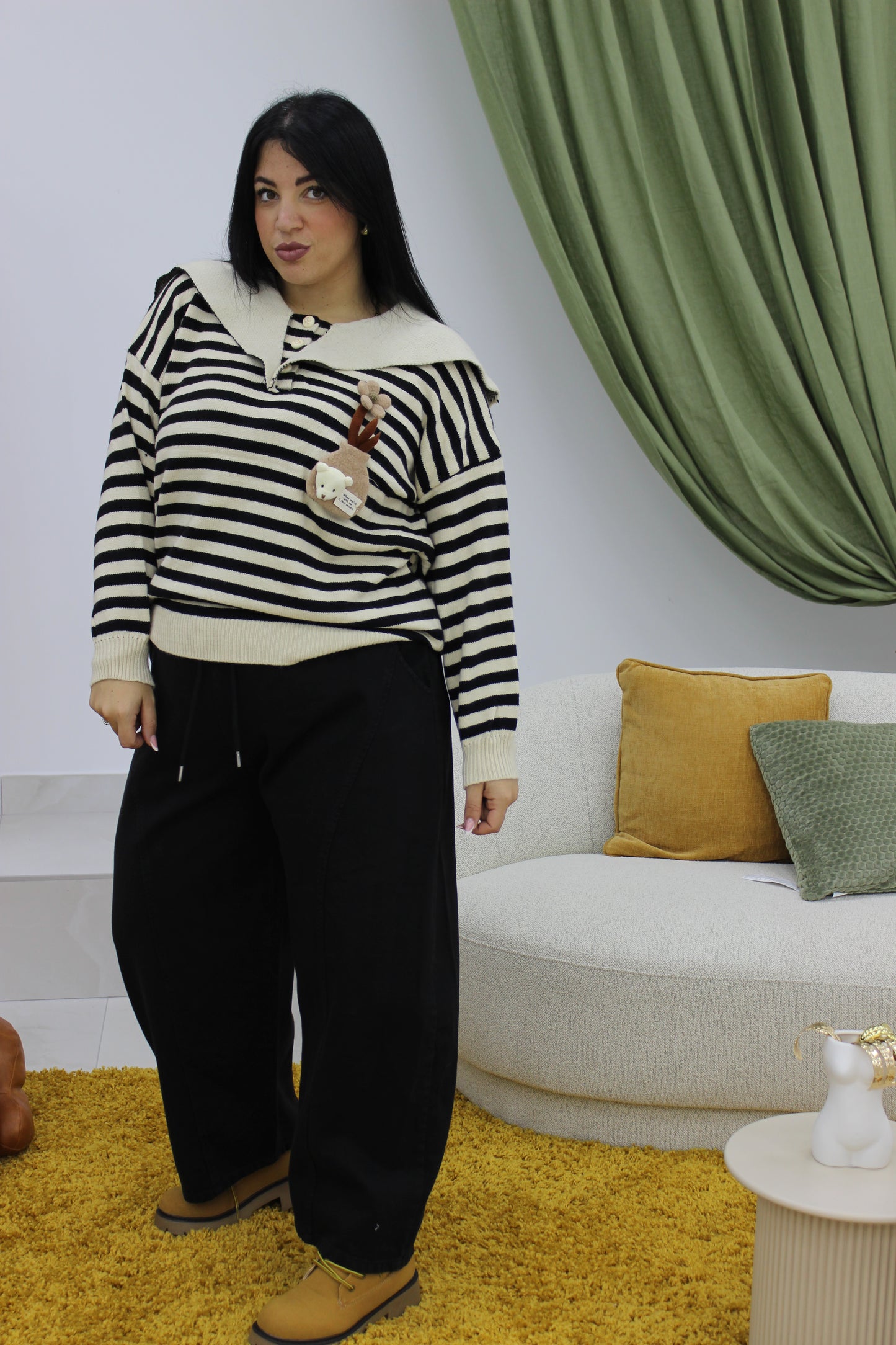 Maxi Pull Panda oversize