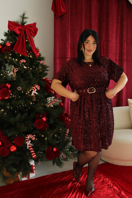 Abito Paillettes Curvy