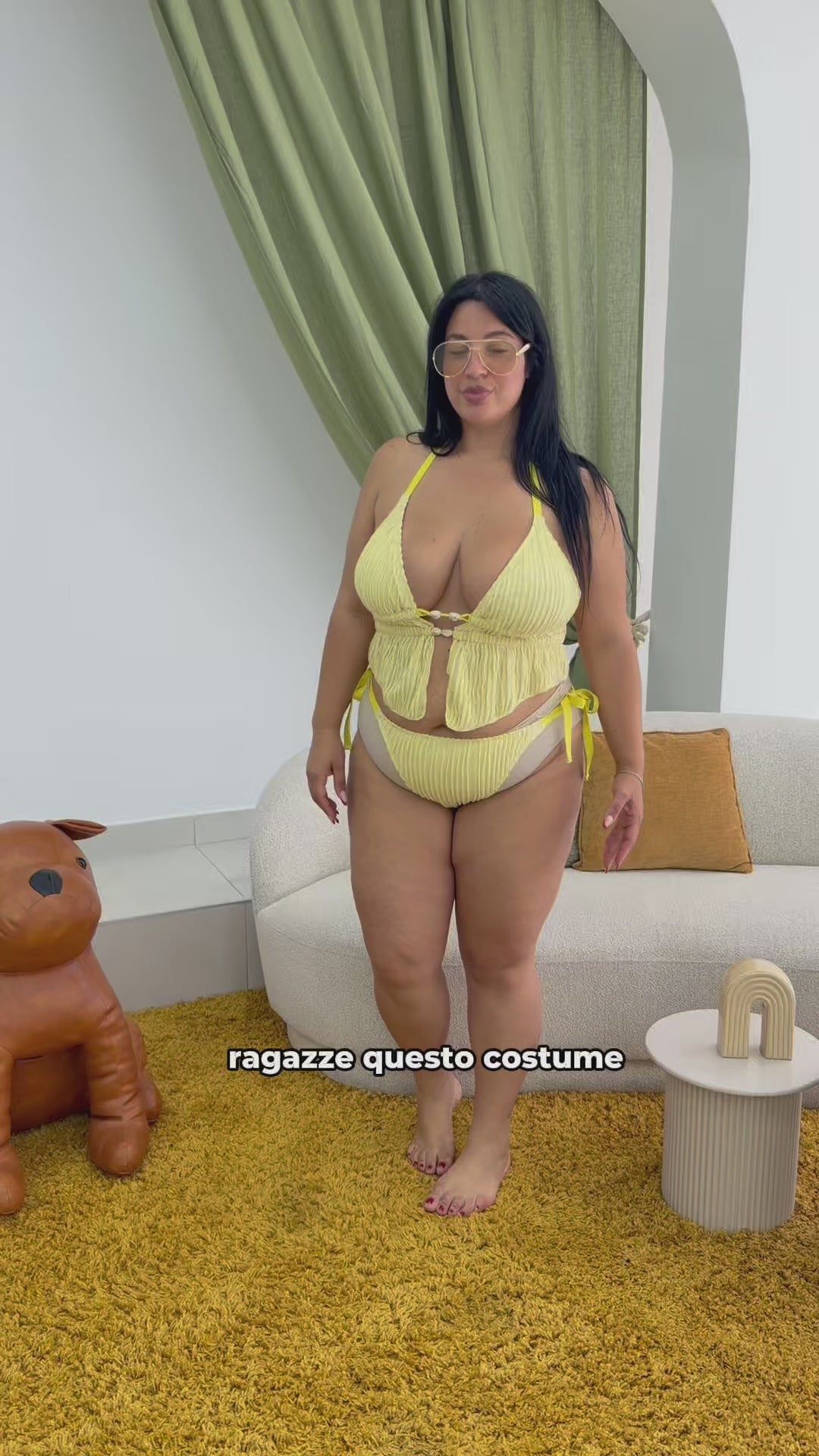 Costume 2 pezzi Sole Curvy