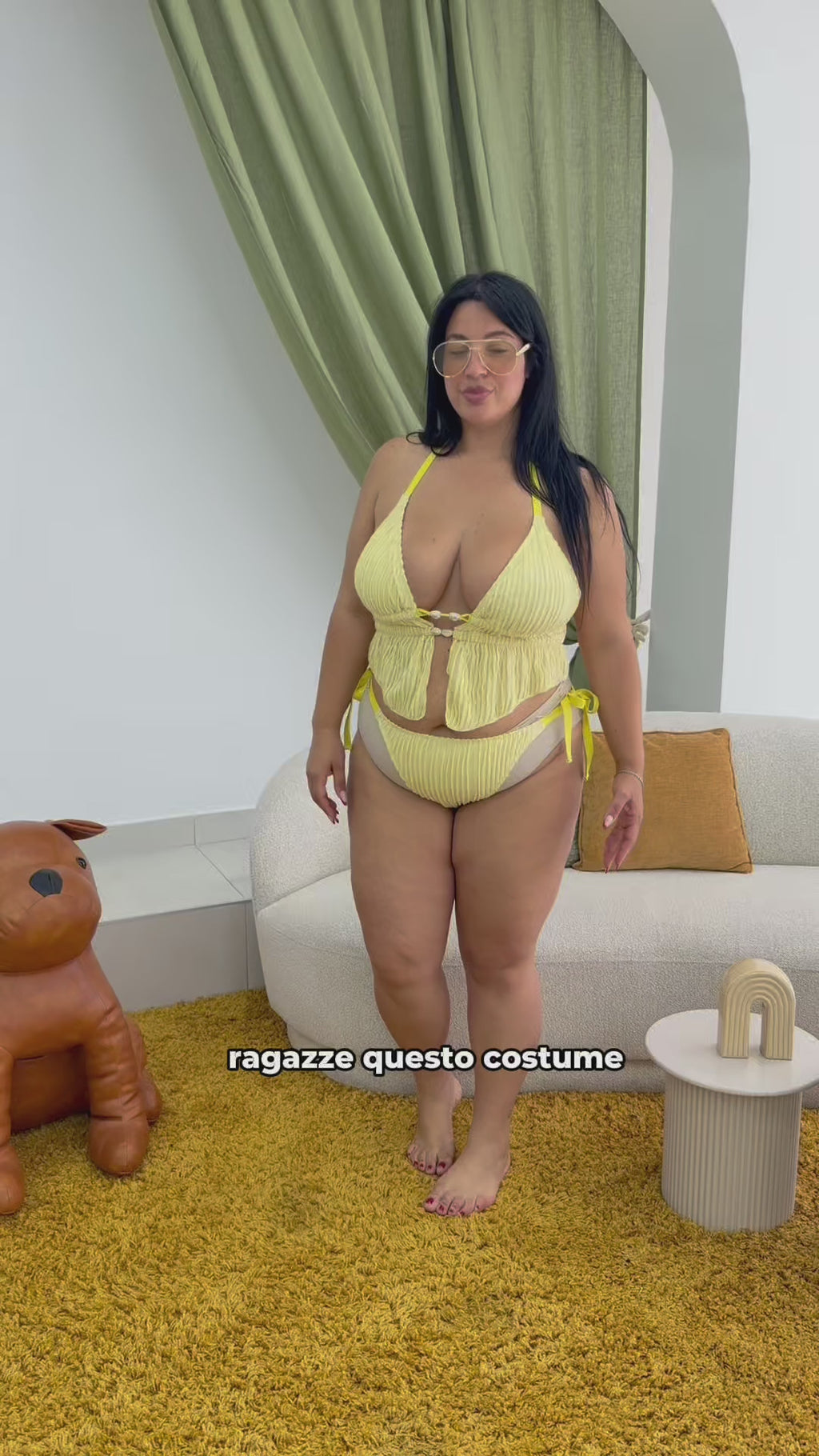 Costume 2 pezzi Sole Curvy